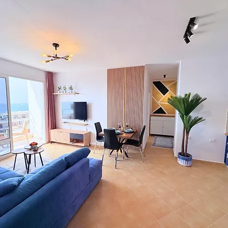 204 Azure Gold Panoramic Sea View Apartman Durrës