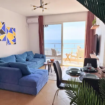 204 Azure Gold Panoramic Sea View Apartmán Durrës